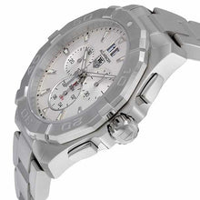 Load image into Gallery viewer, Tag Heuer Aquaracer White Dial Silver Steel Strap Watch for Men - CAY1111.BA0927
