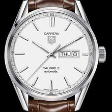 Load image into Gallery viewer, Tag Heuer Carrera Silver Dial Watch for Men - WAR201B.FC6291