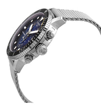 Load image into Gallery viewer, Tissot Seastar 1000 Chronograph Blue Dial Silver Mesh Bracelet Watch For Men - T120.417.11.041.02