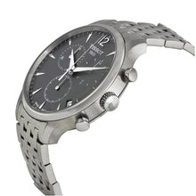 Load image into Gallery viewer, Tissot T Classic Tradition Chronograph Black Dial Silver Steel Strap Watch For Men - T063.617.11.057.00