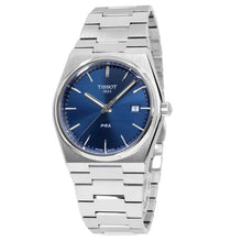 Load image into Gallery viewer, Tissot T Classic PRX Blue Dial Silver Steel Strap Watch For Men - T137.410.11.041.00