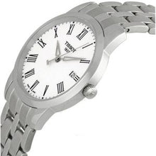 Load image into Gallery viewer, Tissot T Classic Dream White Dial Silver Steel Strap Watch for Men - T033.410.11.013.01