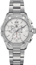 Load image into Gallery viewer, Tag Heuer Aquaracer White Dial Silver Steel Strap Watch for Men - CAY1111.BA0927