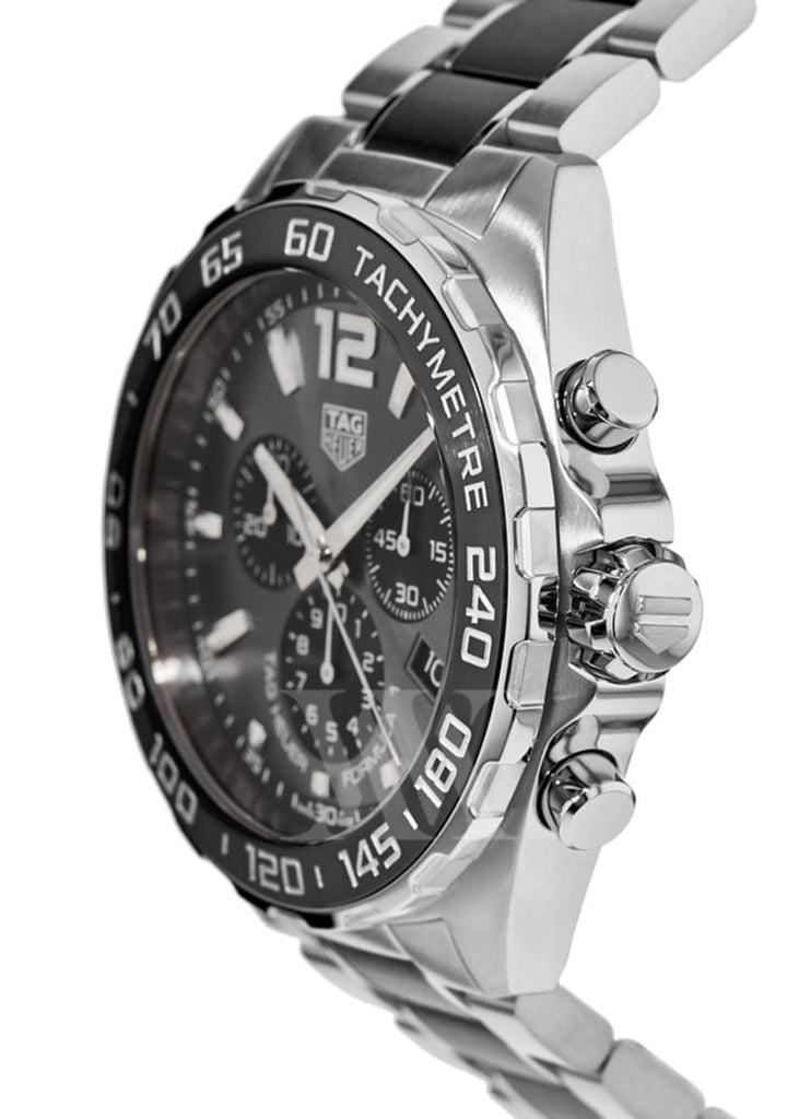 Tag Heuer Formula 1 Anthracite Dial Two Tone Steel Strap Watch For Men - CAZ1011.BA0843