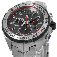 Load image into Gallery viewer, Tag Heuer Formula 1 Special Edition Chronograph Grey Dial Silver Steel Strap Watch for Men - CAZ1012.BA0883