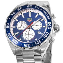 Load image into Gallery viewer, Tag Heuer Formula 1 Blue Dial Silver Steel Strap Watch for Men - CAZ1018BA0842