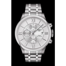 Load image into Gallery viewer, Tissot Chemin des Tourelles Automatic Chronograph White Dial Silver Steel Strap Watch for Men - T099.427.11.038.00