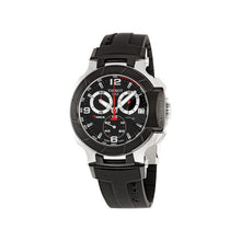 Load image into Gallery viewer, Tissot T Race Chronograph Black Dial Black Rubber Strap Watch for Men - T048.417.27.057.00