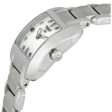 Load image into Gallery viewer, Tissot T Wave Diamonds Mother of Pearl Dial Silver Steel Strap Watch for Women - T02.1.285.74