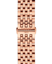 Load image into Gallery viewer, Tissot T Classic Tradition White Dial Rose Gold Steel Strap Watch For Women - T063.610.33.038.00