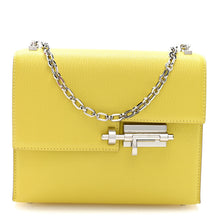 Load image into Gallery viewer, Chevre Mysore Mini Verrou Chaine Bag Lime