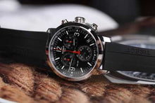 Load image into Gallery viewer, Tissot PRC 200 Chronograph Black Dial Black Rubber Strap Watch for Men - T114.417.17.057.00