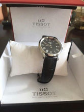 Load image into Gallery viewer, Tissot Classic Dream Black Dial Black Leather Strap Watch for Men - T033.410.16.053.01