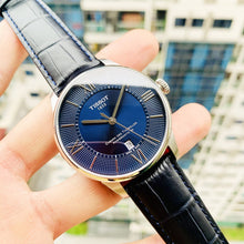 Load image into Gallery viewer, Tissot Chemin Des Tourelles Powermatic 80 Blue Dial Blue Leather Strap Watch for Men - T099.407.16.048.00
