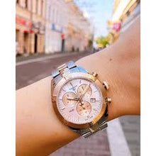 Load image into Gallery viewer, Tissot PR 100 Sport Chic Chronograph Diamonds Mother of Pearl Dial Two Tone Steel Strap Watch for Women - T101.917.22.116.00