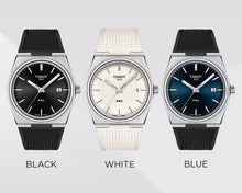 Load image into Gallery viewer, Tissot PRX Black Dial Black Rubber Strap Watch For Men - T137.410.17.051.00