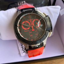 Load image into Gallery viewer, Tissot T Race Chronograph Black Dial Red Rubber Strap Watch for Men - T048.417.27.057.01