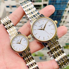 Load image into Gallery viewer, Tissot T Classic Carson Quartz White Dial Two Tone Steel Strap Watch for Men - T085.410.22.011.00