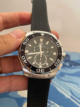 Load image into Gallery viewer, Tag Heuer Aquaracer Black Dial Watch for Men - CAY111A.FT6041