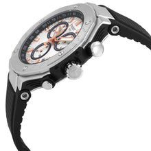 Load image into Gallery viewer, Tissot T Race Chronograph White Dial Black Rubber Strap Watch For Men - T141.417.17.011.00