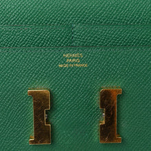Load image into Gallery viewer, Epsom Constance Short Wallet Vert Vertigo