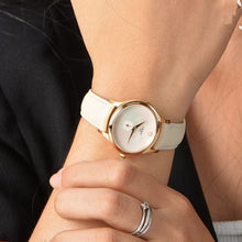 Load image into Gallery viewer, Tissot T Lady Bella Ora Mother of Pearl Dial Cream Leather Strap Watch for Women - T103.310.36.111.00