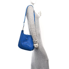 Load image into Gallery viewer, Taurillon Clemence Evelyne III PM Bleu Zellige