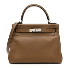 Load image into Gallery viewer, Evercolor Kelly Retourne 28 Beige De Weimar