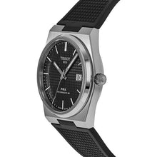 Load image into Gallery viewer, Tissot PRX Powermatic 80 Black Dial Black Rubber Strap Watch for Men - T137.407.17.051.00