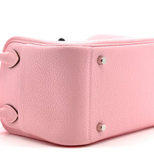 Load image into Gallery viewer, Taurillon Clemence Verso Mini Lindy 20 Rose Sakura Gris Perle