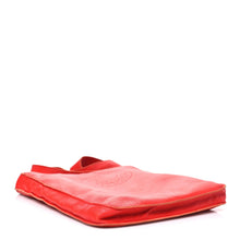 Load image into Gallery viewer, Lambskin Clou De Selle Pouch Rouge