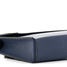 Load image into Gallery viewer, Epsom Hermesnap Wallet Bleu Navy