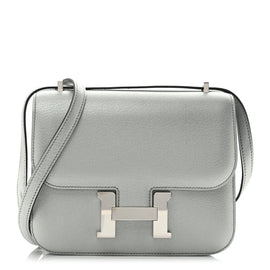Metallic Chevre Chamkilight Constance 18 Argent
