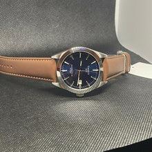 Load image into Gallery viewer, Tissot Gentlemen Powermatic 80 Silicium Blue Dial Brown Leather Strap Watch For Men - T127.407.16.041.00