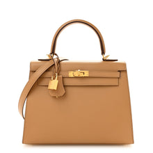 Load image into Gallery viewer, Madame Calfskin Verso Kelly Sellier 25 Biscuit White