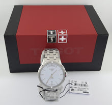 Load image into Gallery viewer, Tissot T Classic Automatic III Day Date White Dial Silver Steel Strap Watch for Men - T065.930.11.031.00