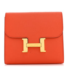 Load image into Gallery viewer, Epsom Constance Short Wallet Feu