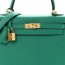 Load image into Gallery viewer, Epsom Kelly Sellier 25 Vert Jade