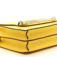 Load image into Gallery viewer, Ostrich Mini Sac Roulis Jaune Citron