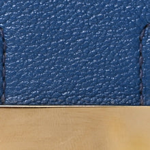Load image into Gallery viewer, Chevre Mysore Verso Constance 18 Blue Saphir Menthe