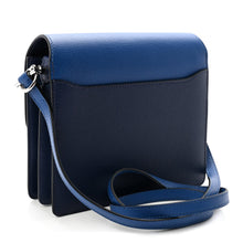 Load image into Gallery viewer, Evercolor Bi-color Mini Sac Roulis Bleu Saphir Bleu France