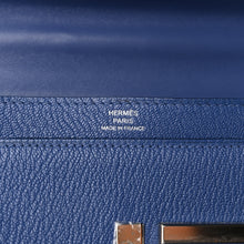 Load image into Gallery viewer, Chevre Mysore Mini Verrou Chaine Bag Bleu Agate