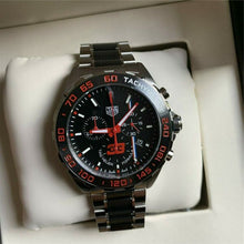 Load image into Gallery viewer, Tag Heuer Formula 1 Max Verstappen Limited Edition Grey Dial Two Tone Steel Strap Watch for Gents - CAZ101U.BA0843