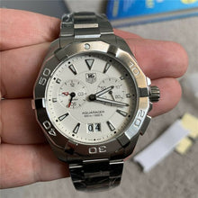 Load image into Gallery viewer, Tag Heuer Aquaracer White Dial Watch for Men - WAY111Y.BA0928