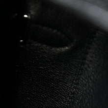 Load image into Gallery viewer, Shiny Alligator Kelly Wallet To Go Black