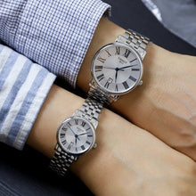 Load image into Gallery viewer, Tissot Carson Premium Lady Silver Dial Silver Steel Strap Watch For Women - T122.210.11.033.00