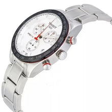 Load image into Gallery viewer, Tissot T Sport PRS 516 Chronograph White Dial Silver Steel Strap Watch For Men - T100.417.11.031.00