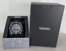 Load image into Gallery viewer, Seiko 5 Sports Automatic Blue Dial Black NATO Strap Watch for Men - SBSA098