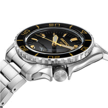 Load image into Gallery viewer, Seiko 5 Sport Automatic SKX Series Black Dial Silver Steel Strap Watch for Men - SRPK99K1