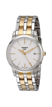 Load image into Gallery viewer, Tissot T Classic Dream White Dial Two Tone Steel Strap Watch for Men - T033.410.22.011.01